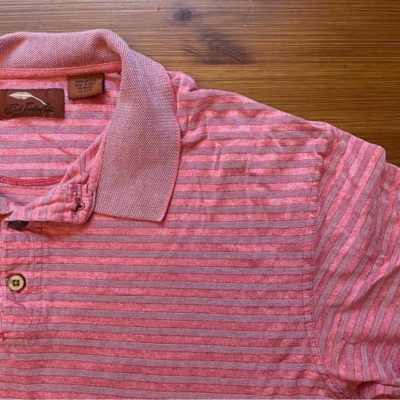 Bob Timberlake Red Stripe Polo - XL - Picture 3 of 8